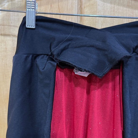A wish come true Black and Red Women's dance Skirt - Picture 3 of 11